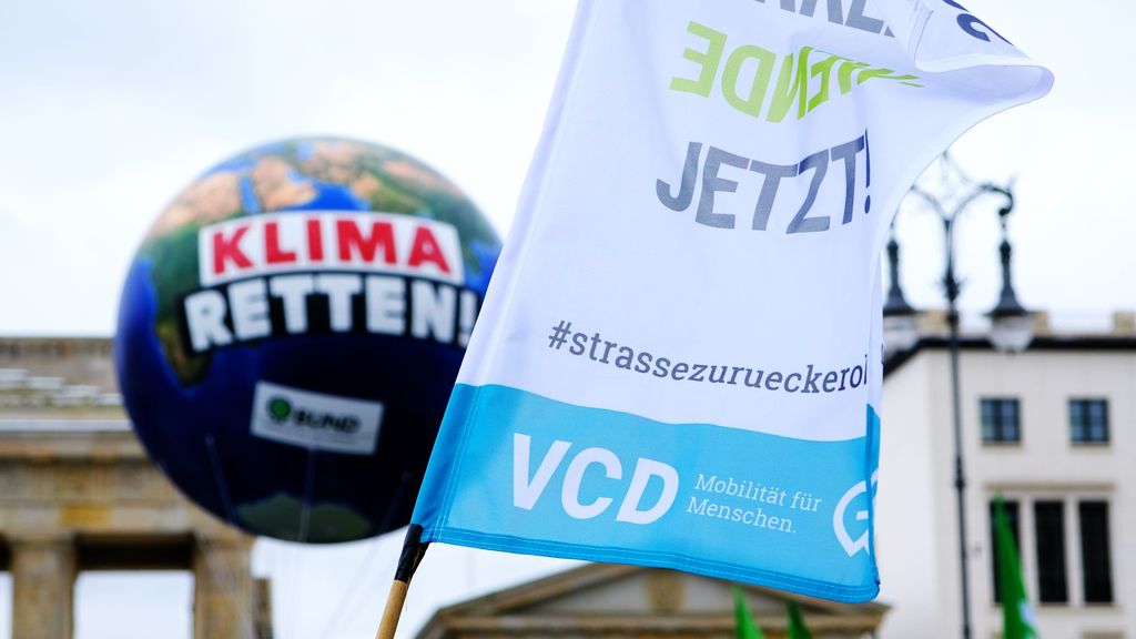 VCD beim Klimastreik 2025